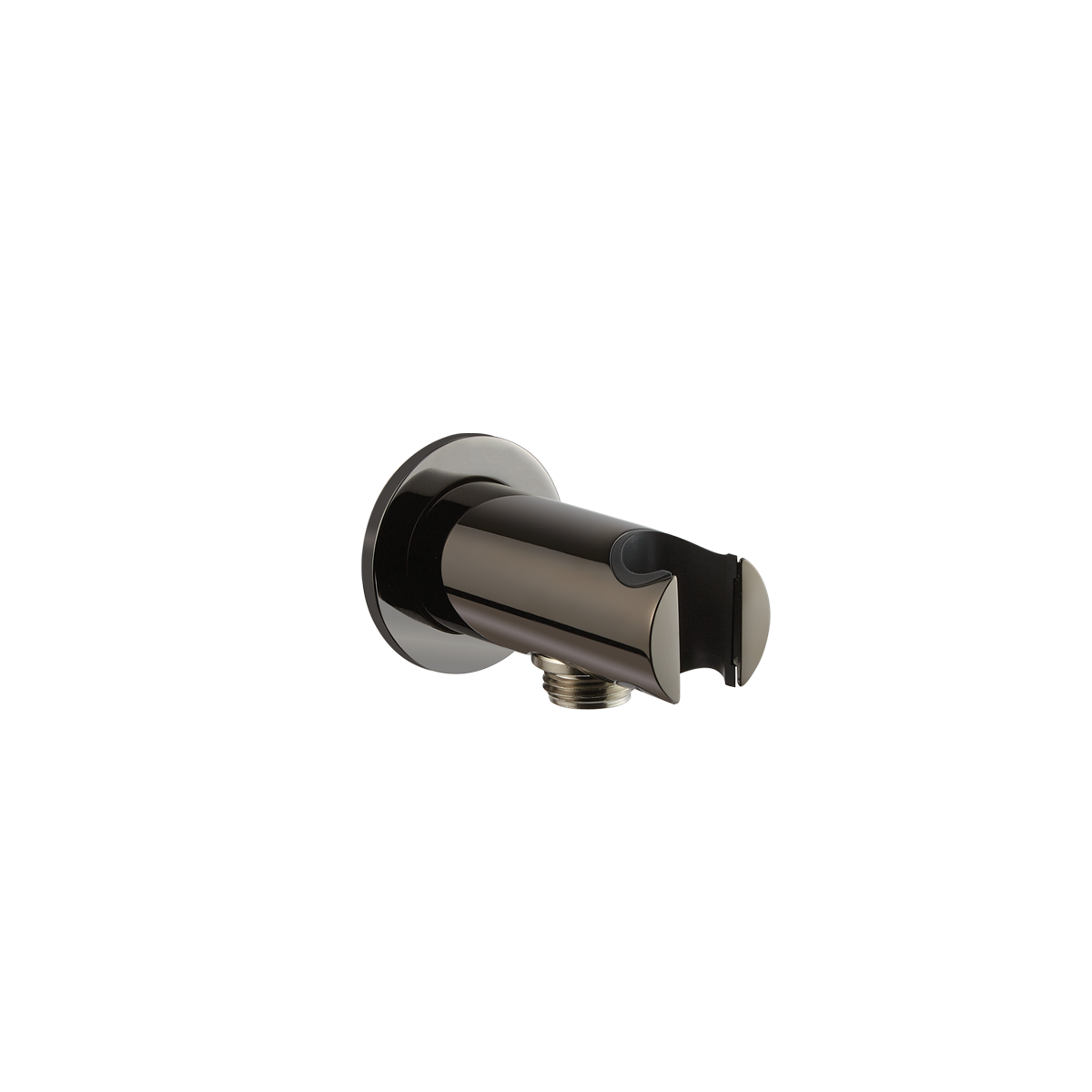 Παροχή Νερού με Στήριγμα Τηλεφώνου Vicario Black Chrome