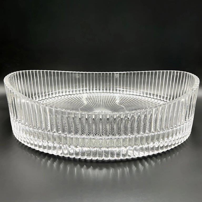 Νιπτήρας Γυάλινος Rea Harper Transparent 50 x 37 x 14 εκ. Διάφανος Γυαλιστερός