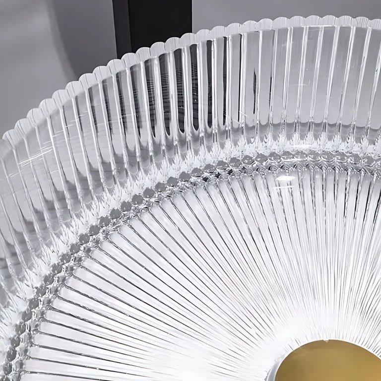 Νιπτήρας Γυάλινος Rea Ingrid 36 Transparent 36 x 36 x 12 εκ. Διάφανος Γυαλιστερός