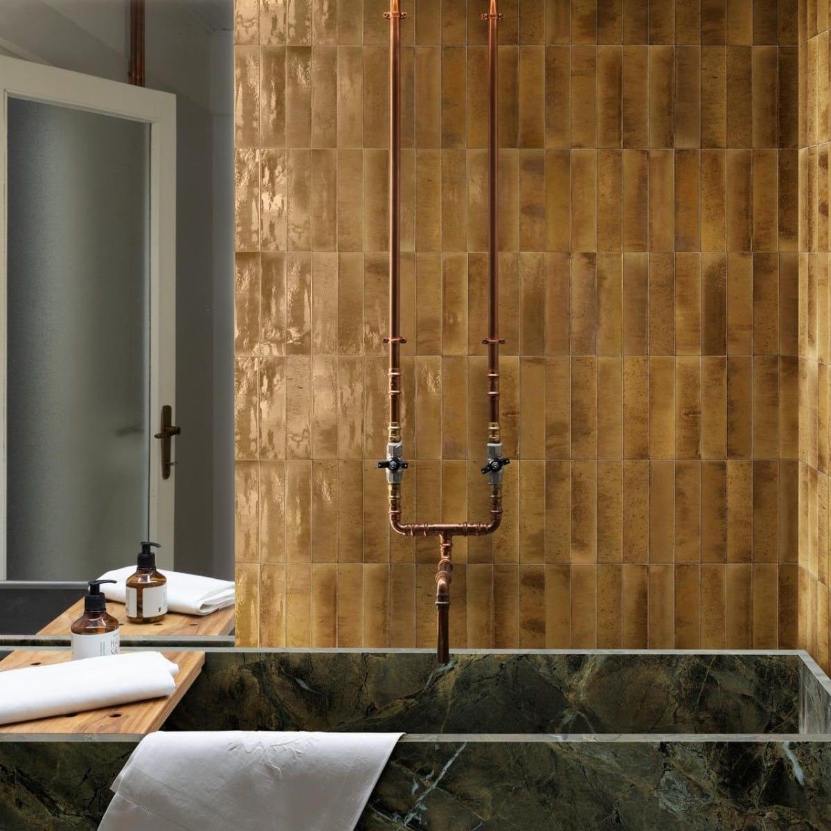 MARAZZI LUME BEIGE LUX 6x24 cm - MA9K ΜΠΕΖ