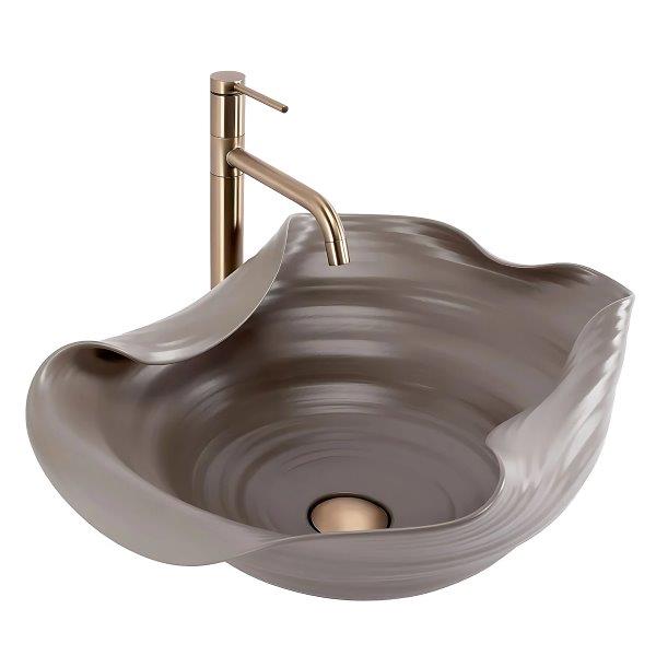 Νιπτήρας Πορσελάνης Rea HM-66TB Handmade Art 48x44x18 εκ.