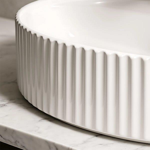 Νιπτήρας Πορσελάνης Rea Marcela 60x41.5x13.5 εκ. Λευκός Επιτραπέζιος